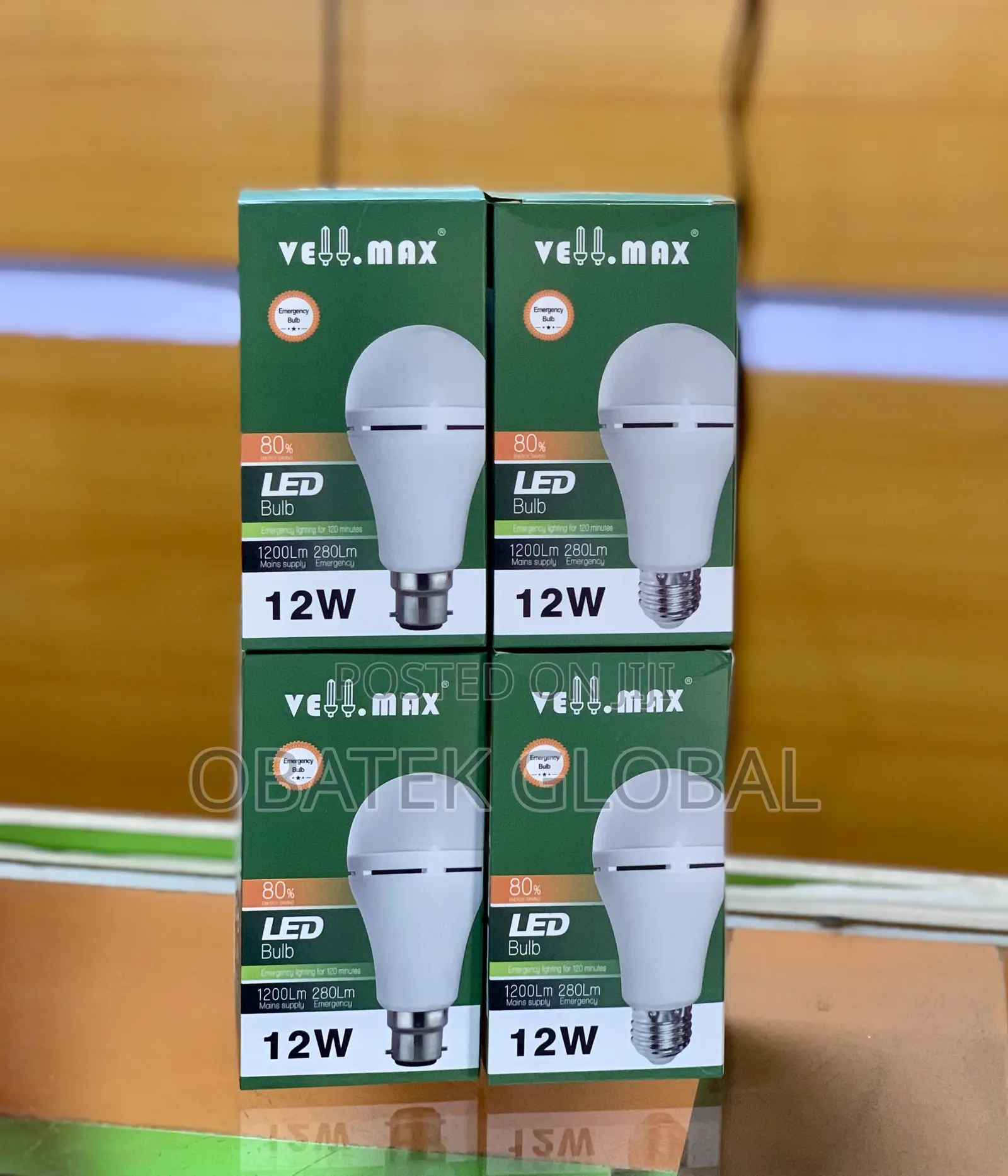 Vell Max Rechargeable Energy Saving Bulb
