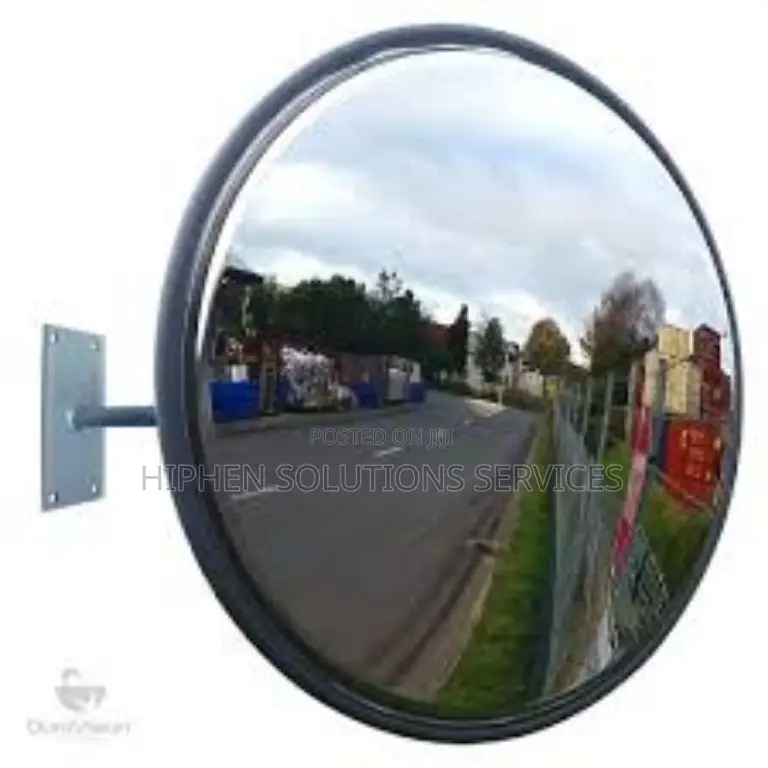 Convex Security Mirrors For Vehicle Traffic Road