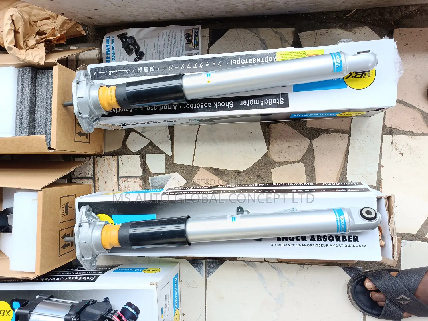 Porsche Panemera Back Shock