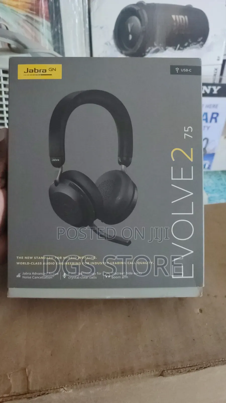 Jabra Evolve 2 75 Wireless Headphone