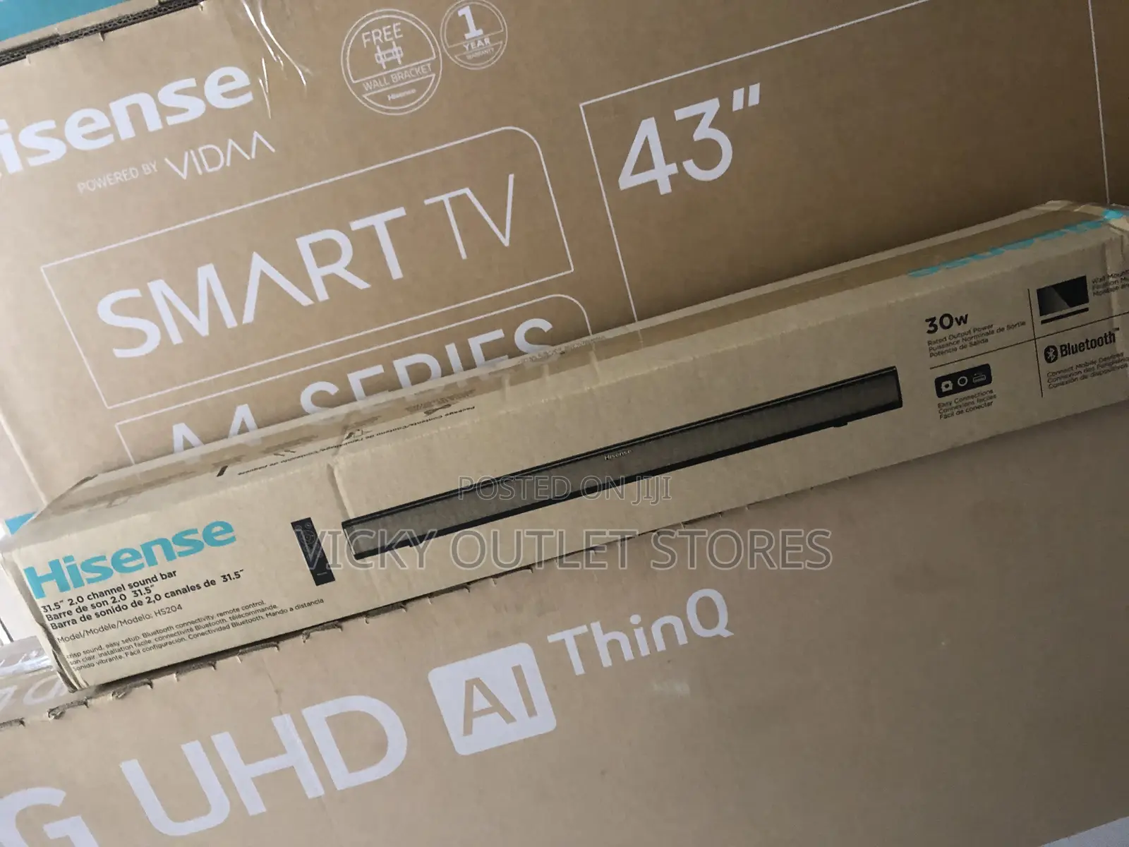 Hisense Single Soundbar 30watts