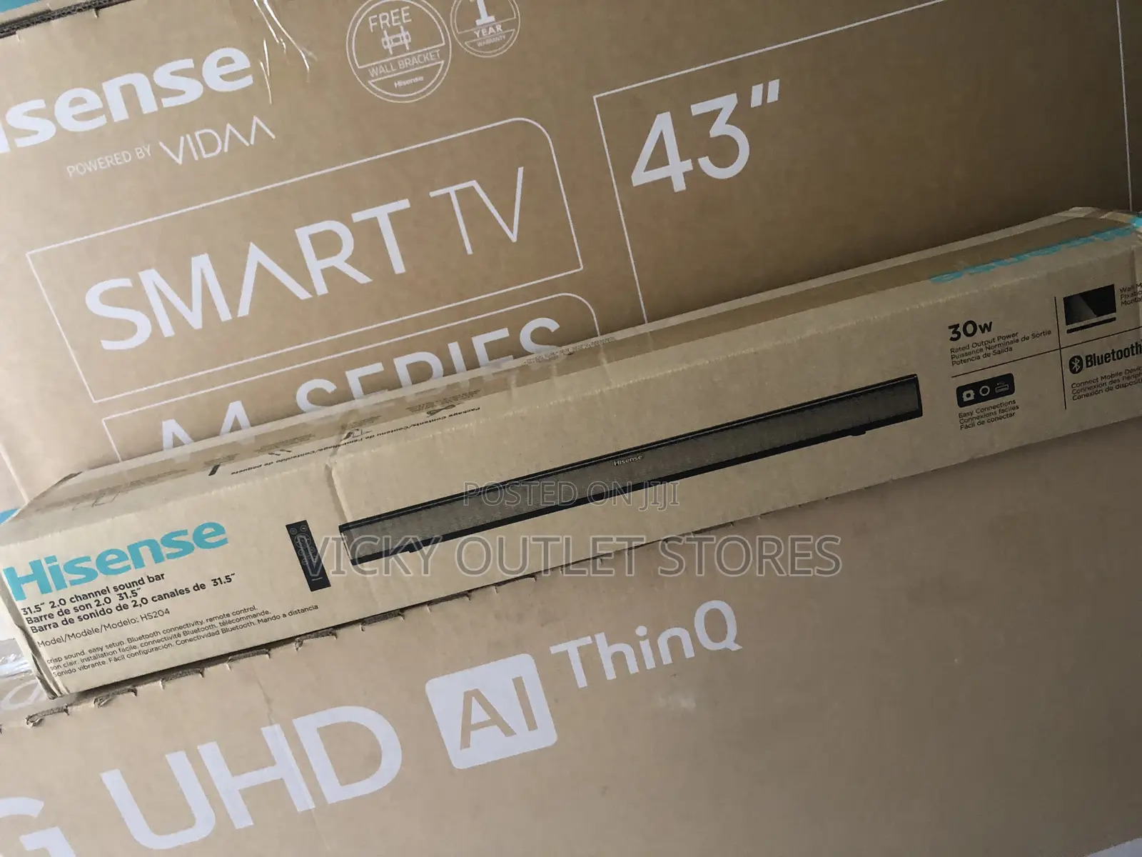 Hisense Single Soundbar 30watts