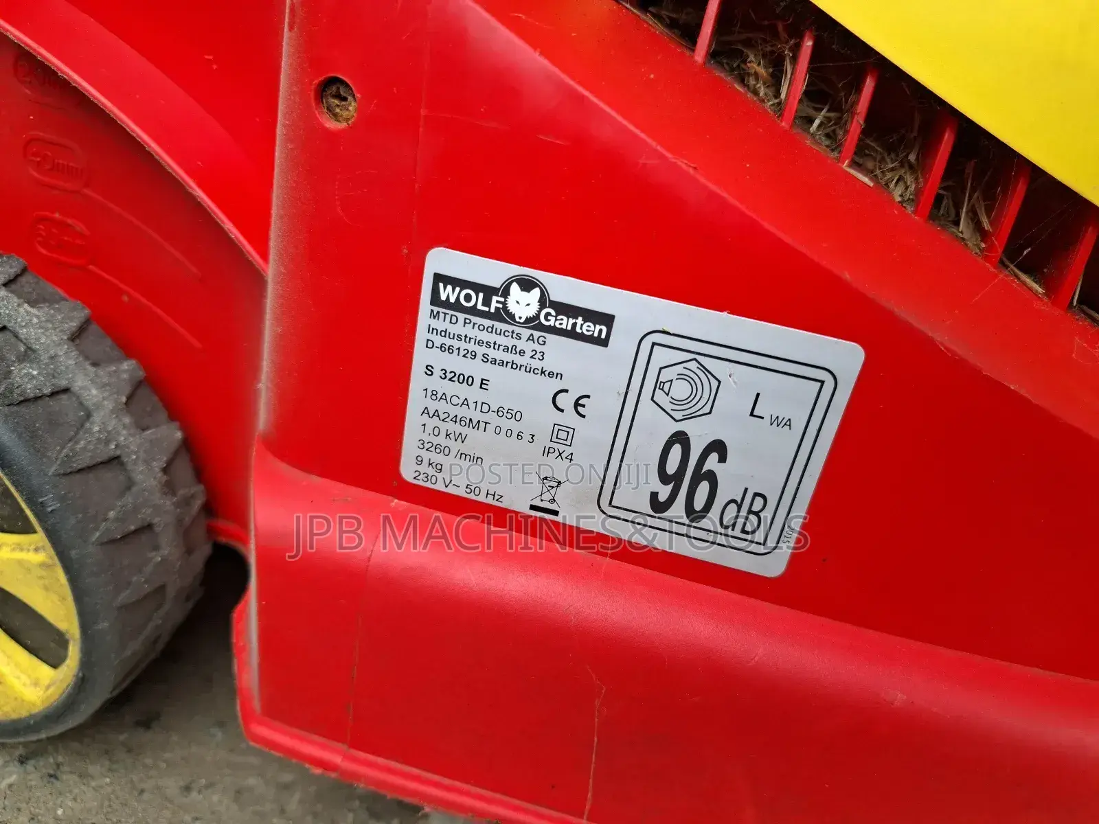 Electric Lawn Mower Wolfgarten S 3200 E