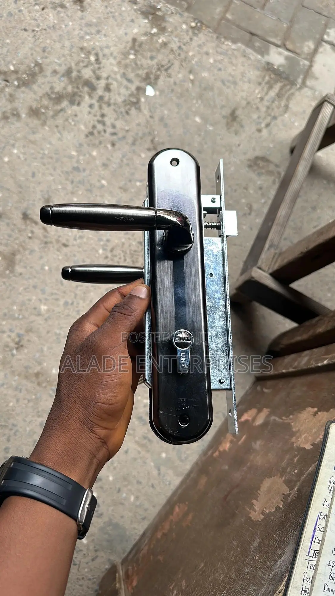 High Quality Cylinder Door Lock 7 Inches Complete Set