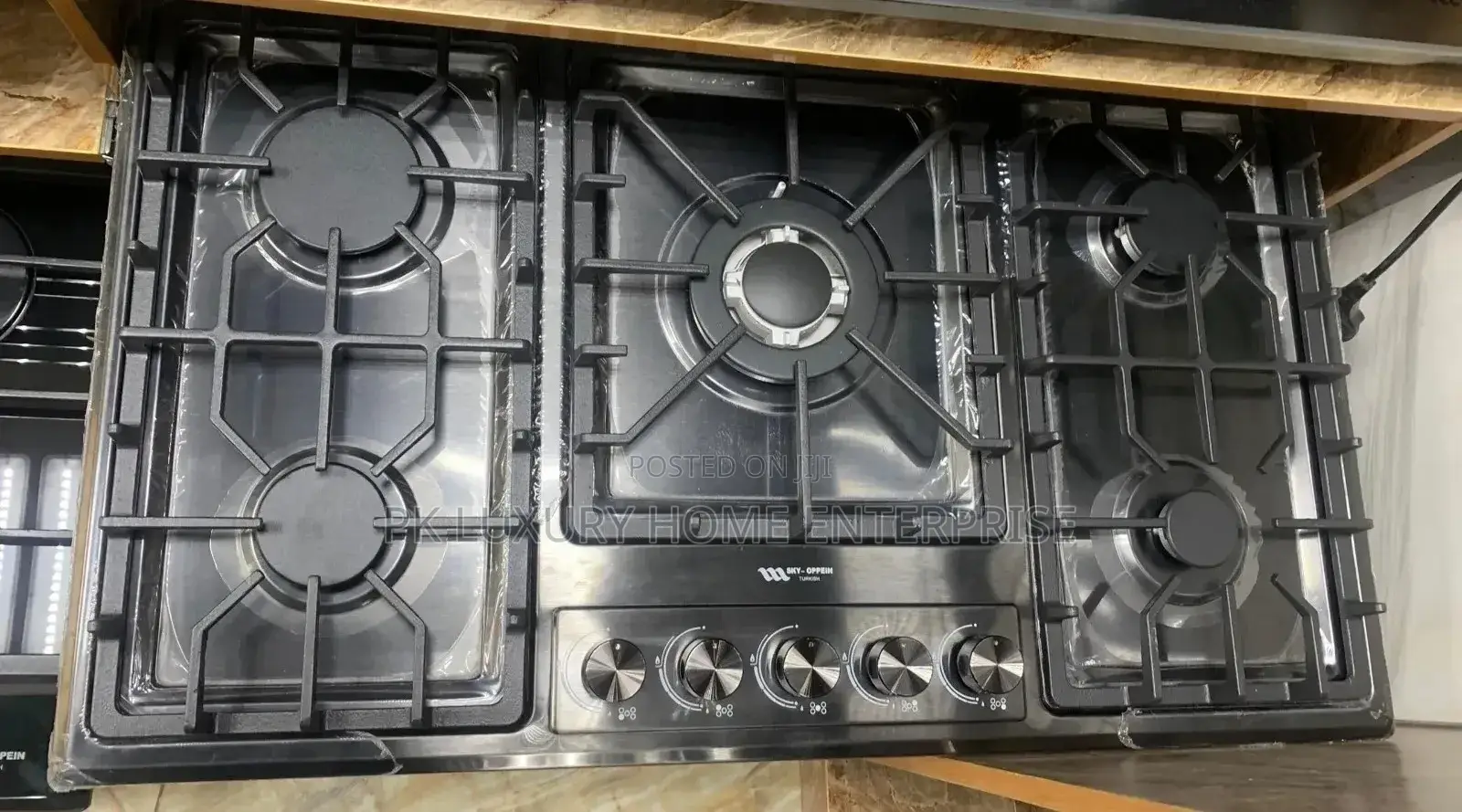Stainless 5 Burner Turkish Gas