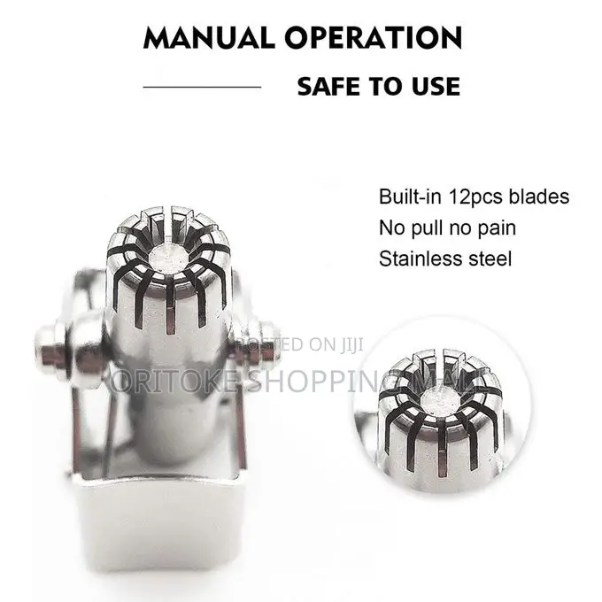 Manual Nosetrimmer Nostrilhair Removal Tool