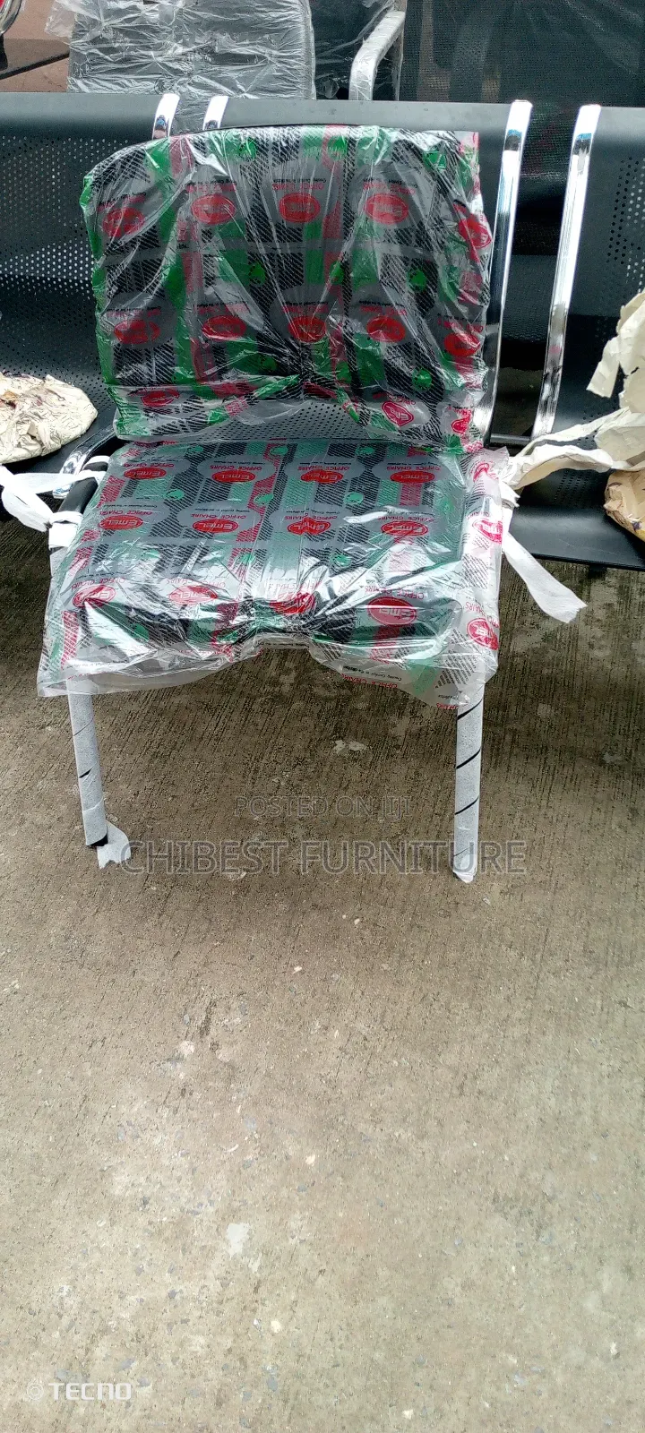 Standard Four Leg Office Chair for Visitors