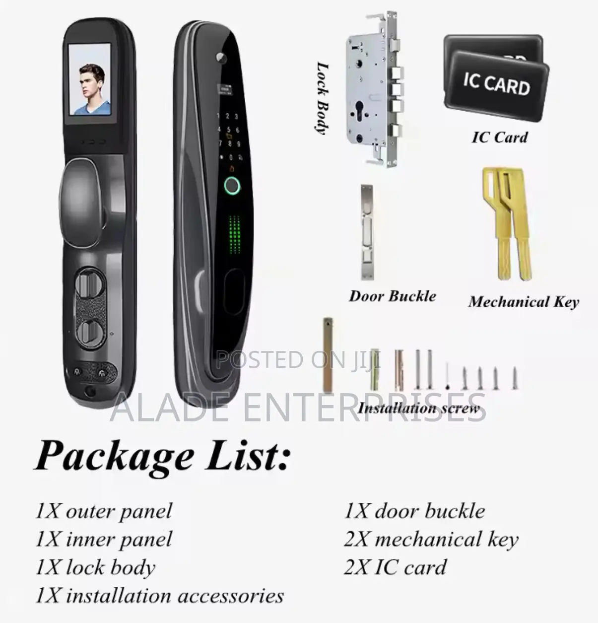 Tuya Wifi Fingerprint Smart Lock Eye Camera Visual Photo