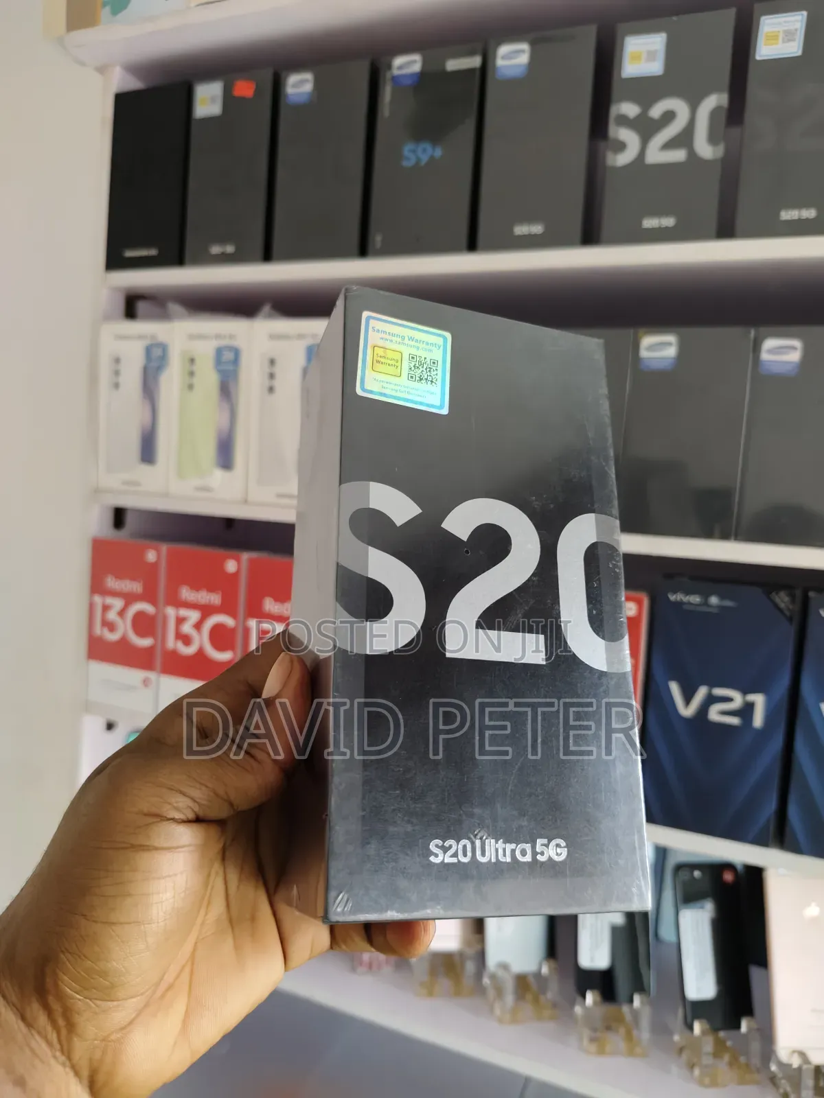 New Samsung Galaxy S20 Ultra 5G 128 GB Black