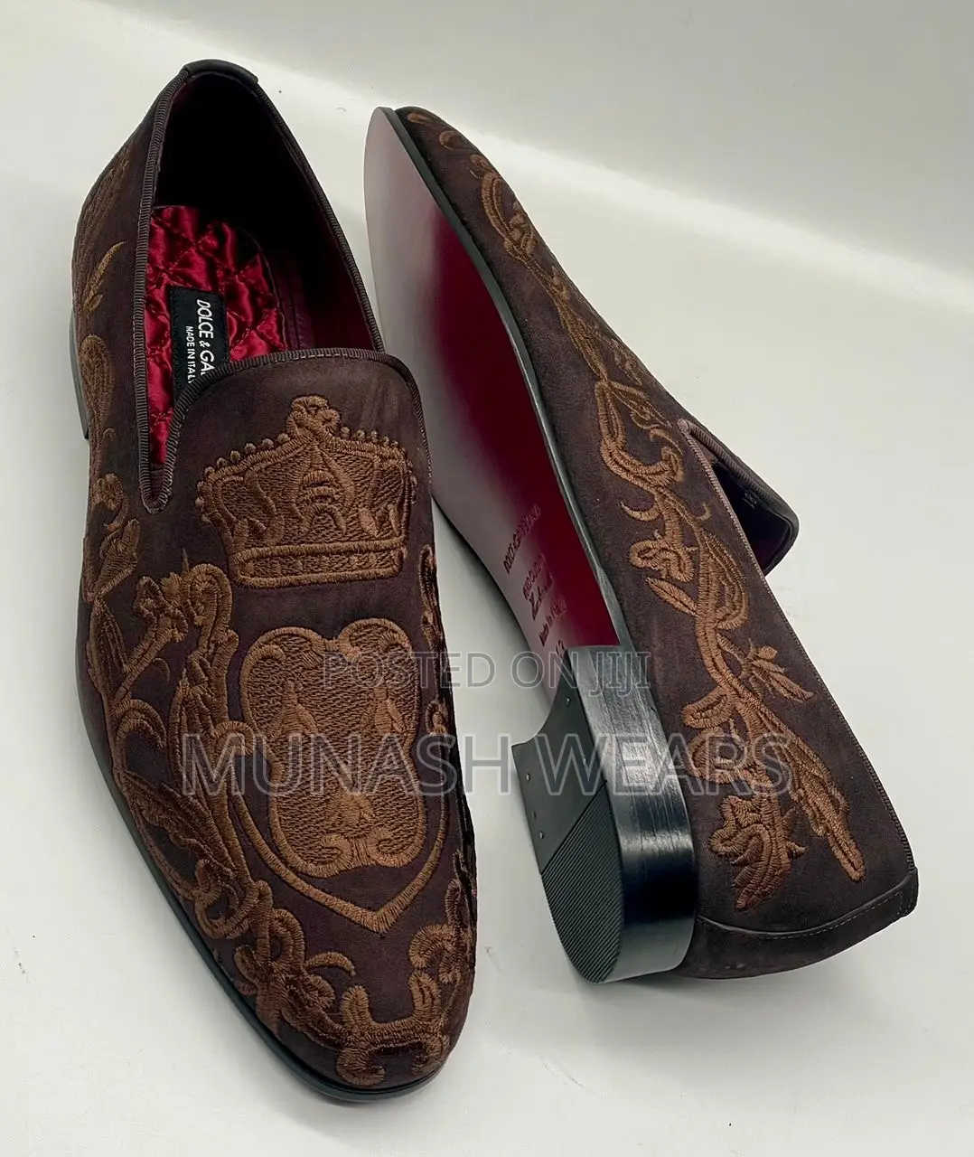 Original Italian Velvet D G Shoe