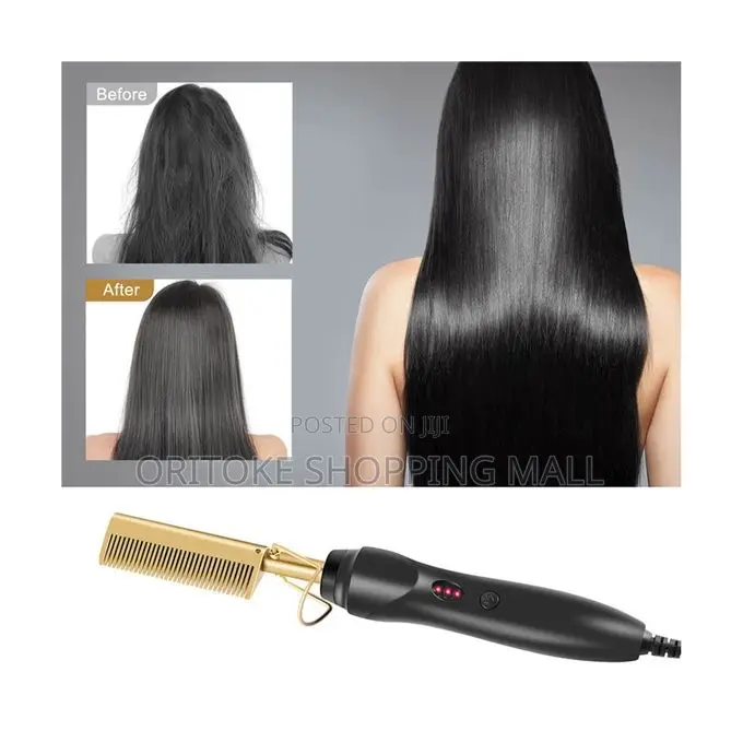 Electric Hot Comb Straightener (1 Comb)