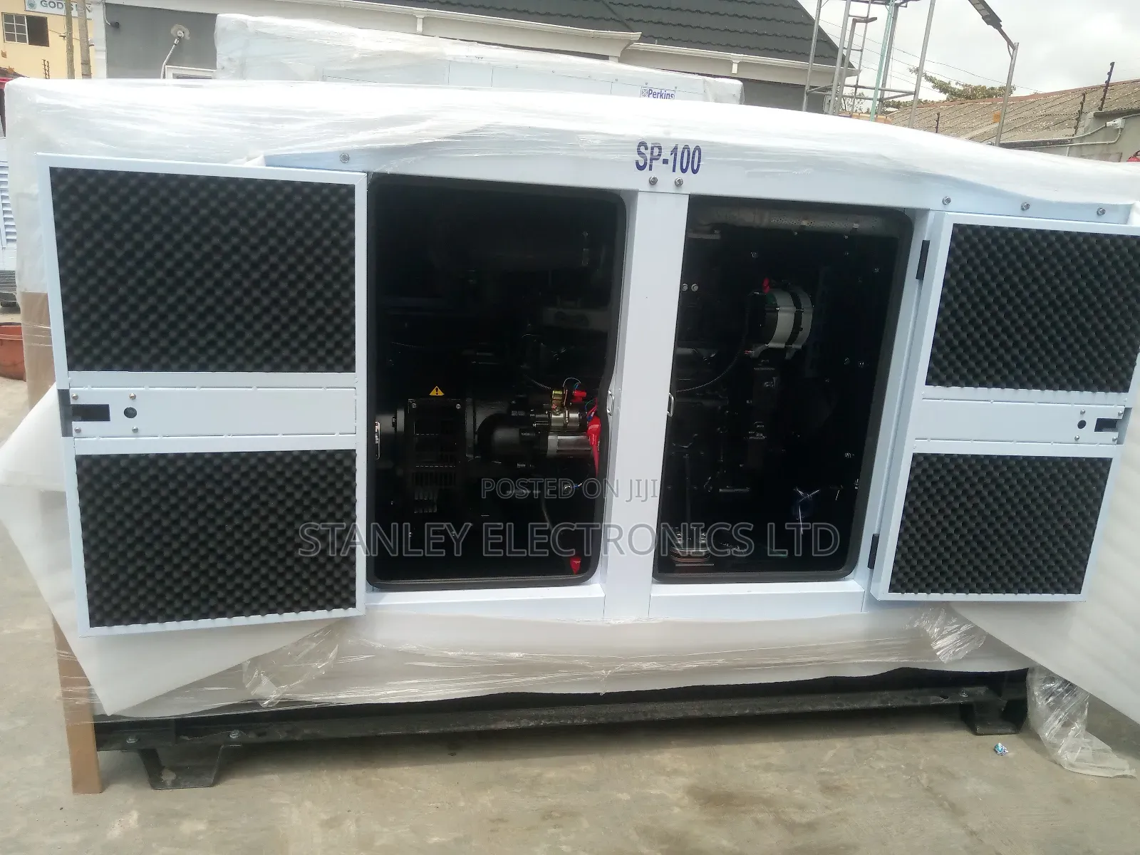 Super Silent 100kva Perkins Soundproof Generator Diesel