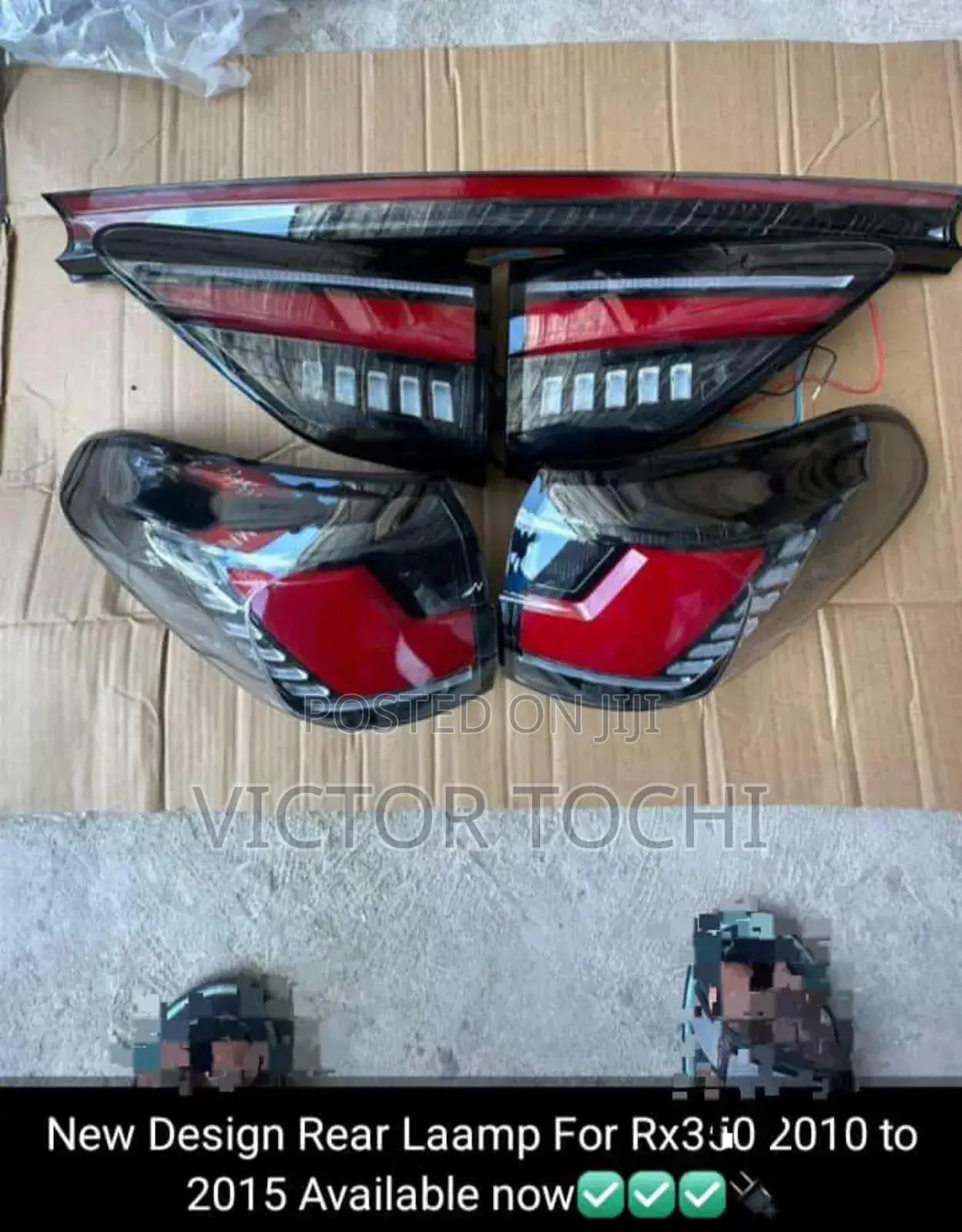 Latest Upgrade Rear Lights Rx350