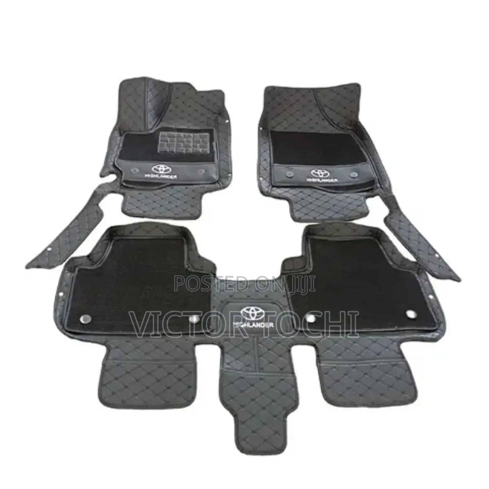 Quality Detachable Footmat for Toyota Highlander 2012