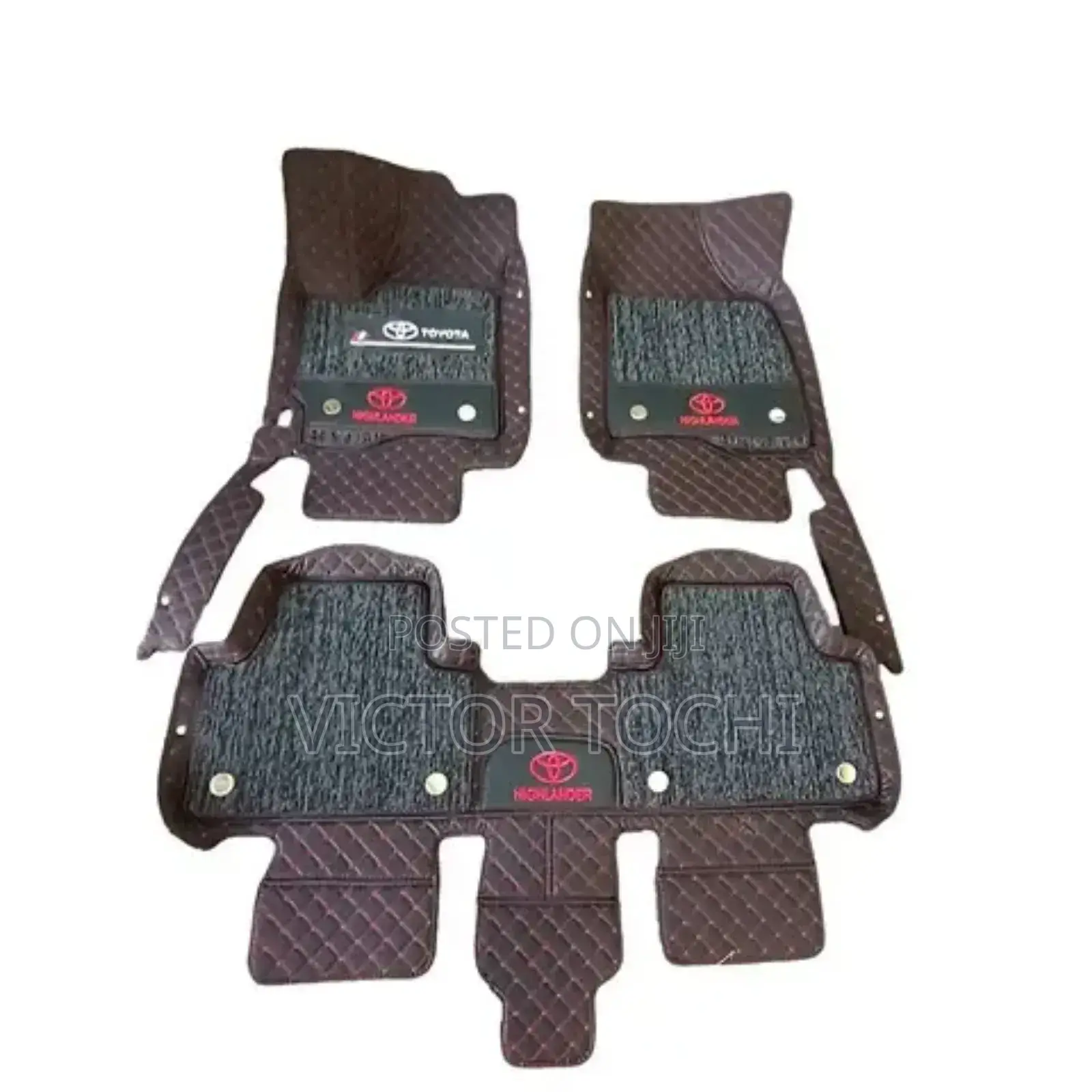 Quality Detachable Footmat for Toyota Highlander 2012