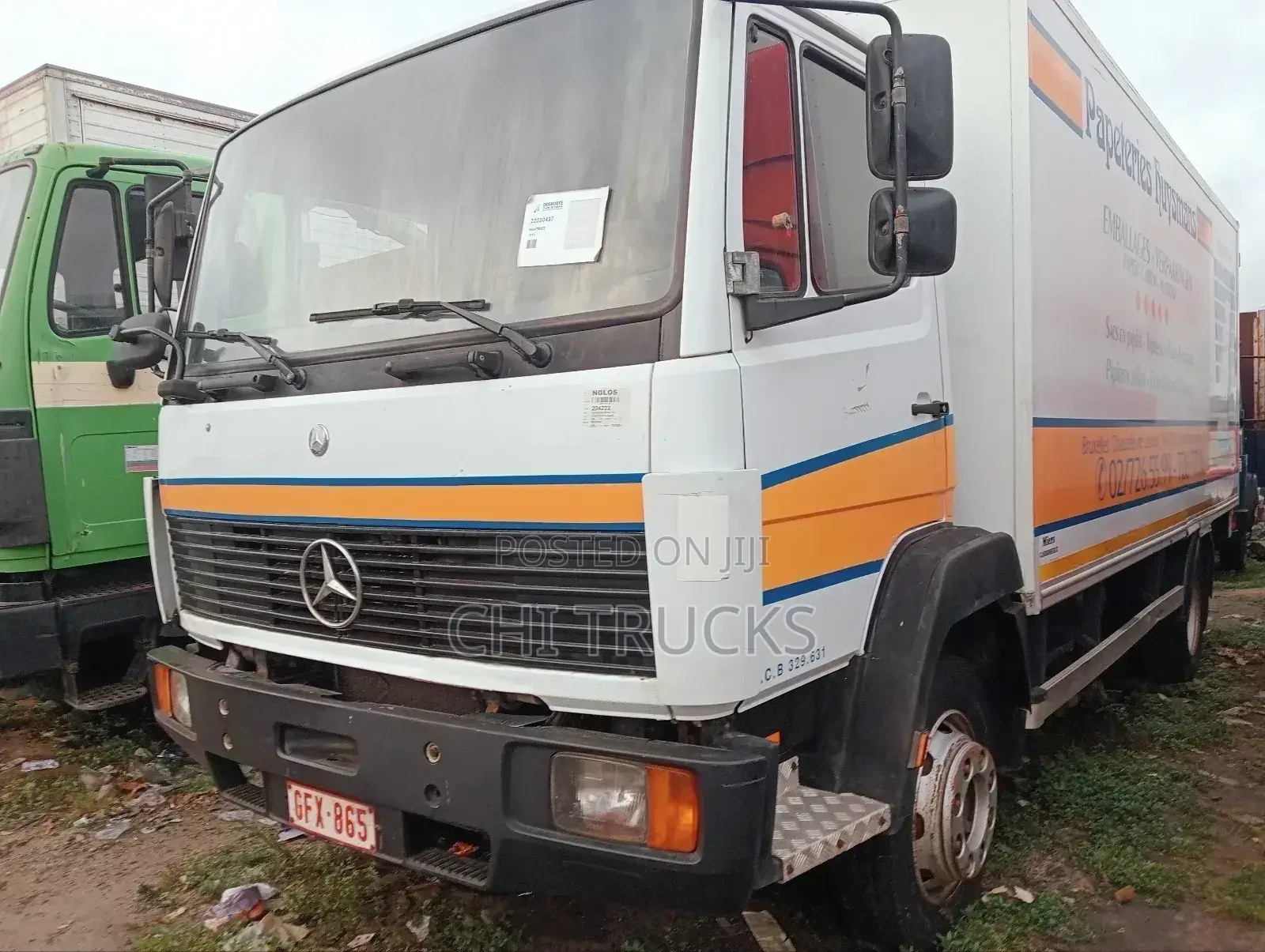 Mercedes Benz 1317 Cargo Truck 2002 White