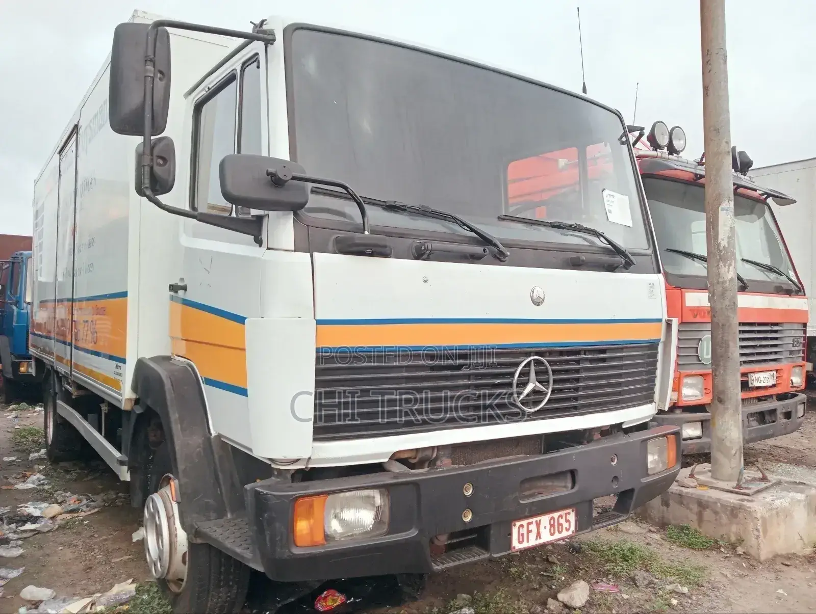 Mercedes Benz 1317 Cargo Truck 2002 White