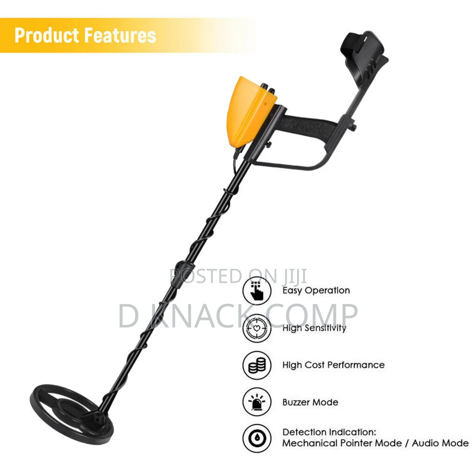 5090 Underground Sensitive Metal Detector Gold Digger Hunter