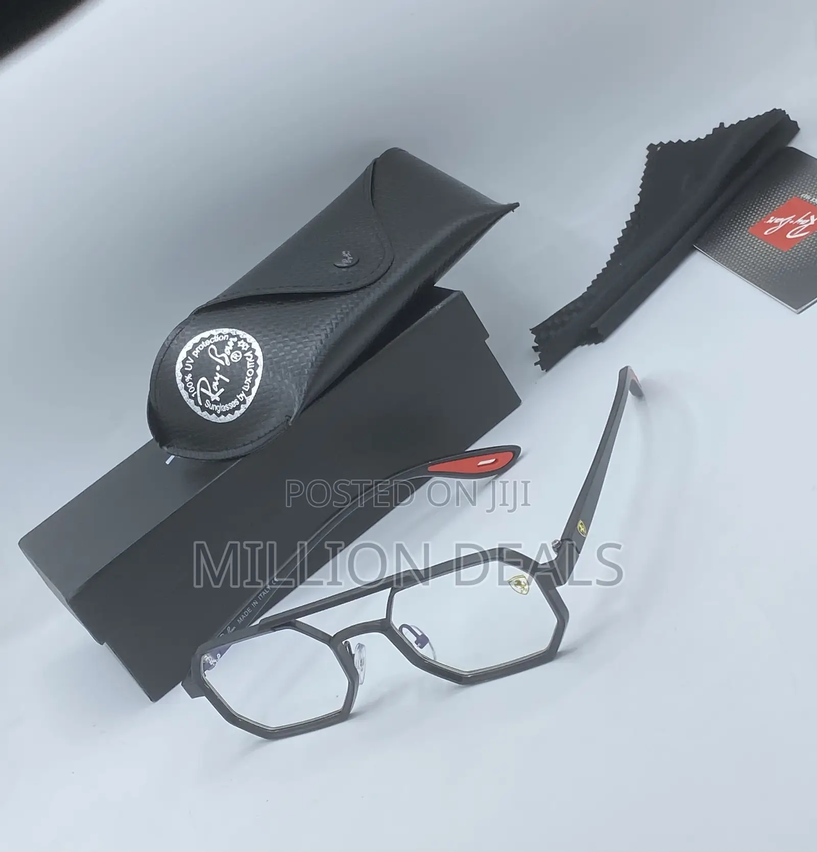 Stylish See Through Men’S Simple Glasses