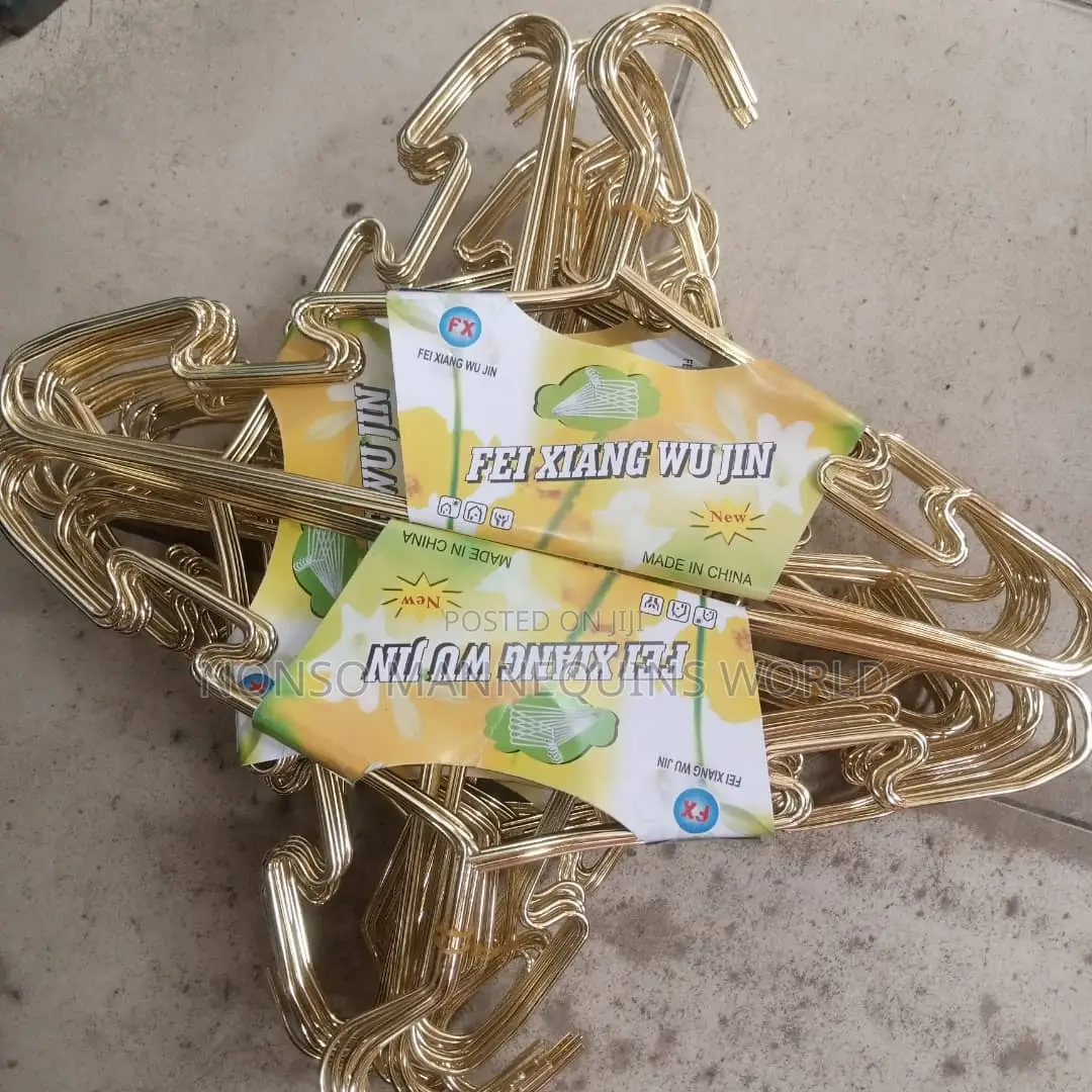 FEI Xang Most Popular Gold Steel Clothes Hangers