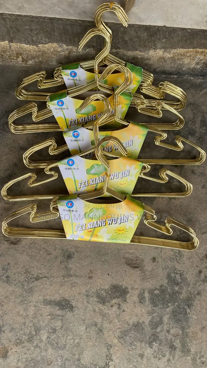 FEI Xang Most Popular Gold Steel Clothes Hangers