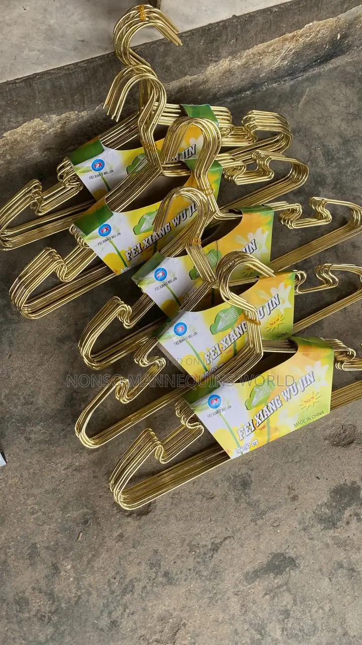 FEI Xang Most Popular Gold Steel Clothes Hangers