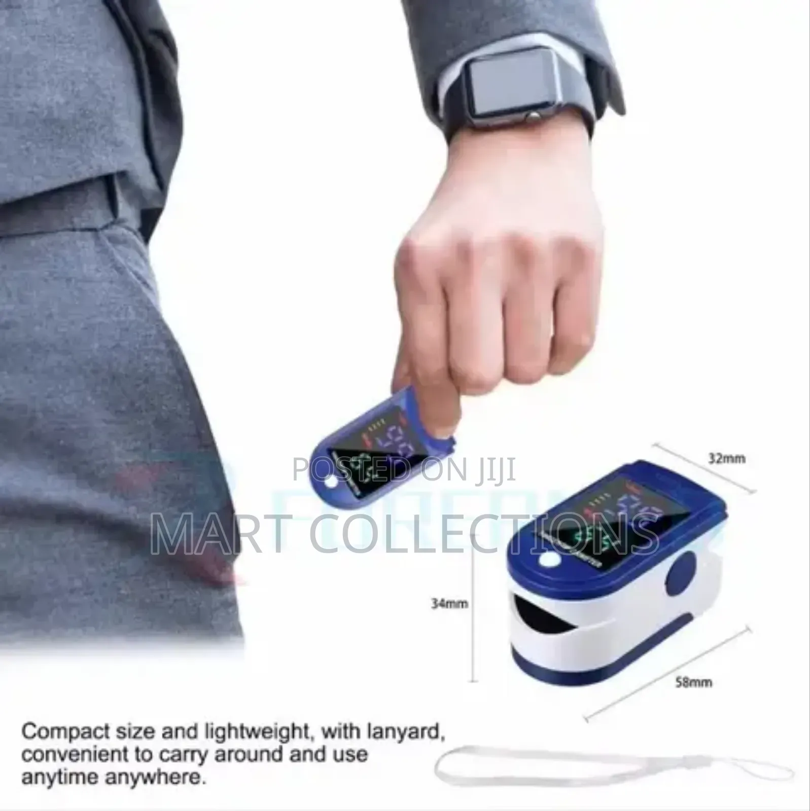 Pulse Oximeter for Pulse Measurement