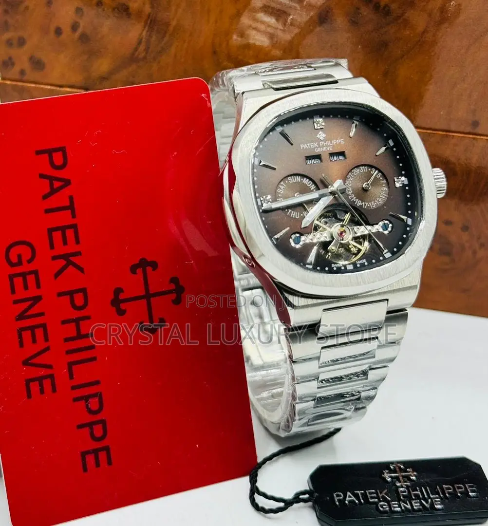 Patek Philippe Quality Luxury Men Chain Wristwatch