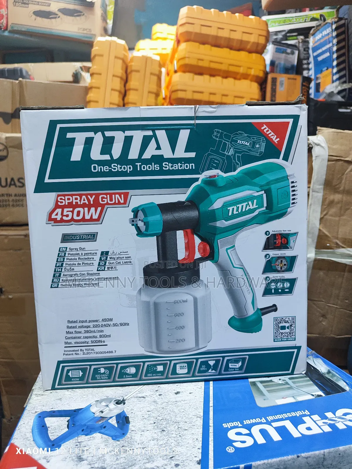 Total Spray Gun 450W (Tt3506)