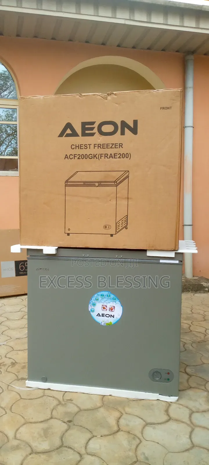 New Durable 200 Litres Aeon Chest Freezer+ 1year Warranty