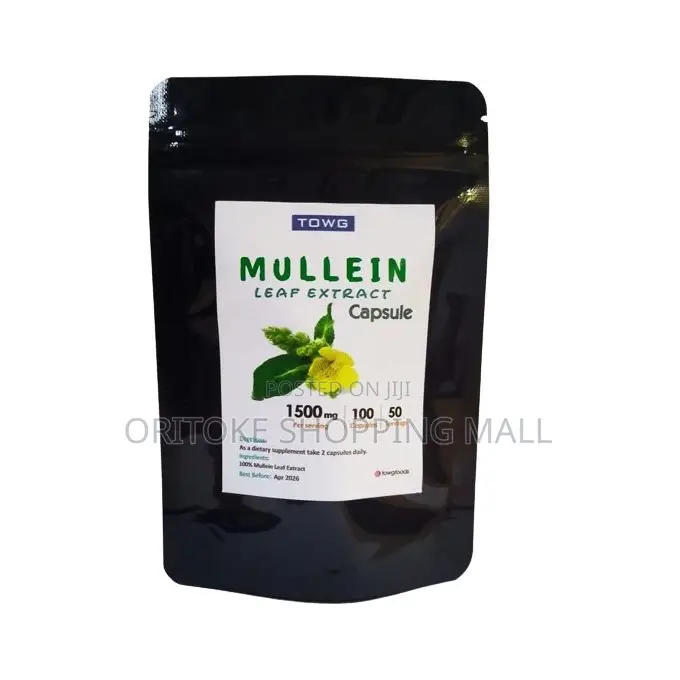 TOWG Mullein Leaf Extract 100 Capsules