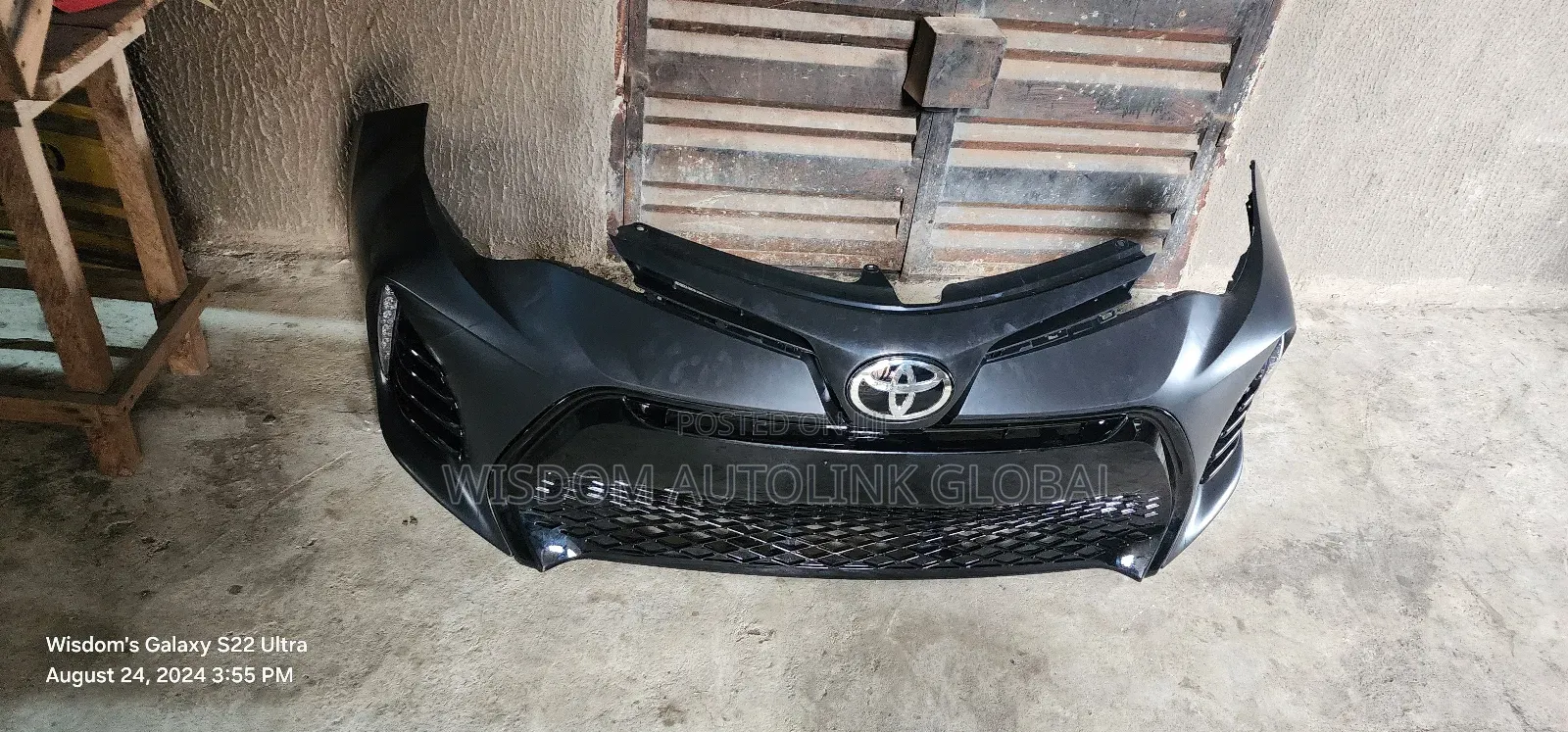 Complete Front Bumper for Toyota Corolla 2019 Sport Edition