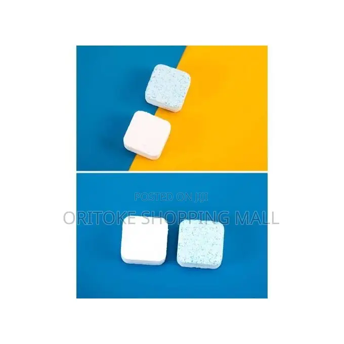 AJVF 6pcs Washing Machine Effervescent Cleaning Tabdetergent