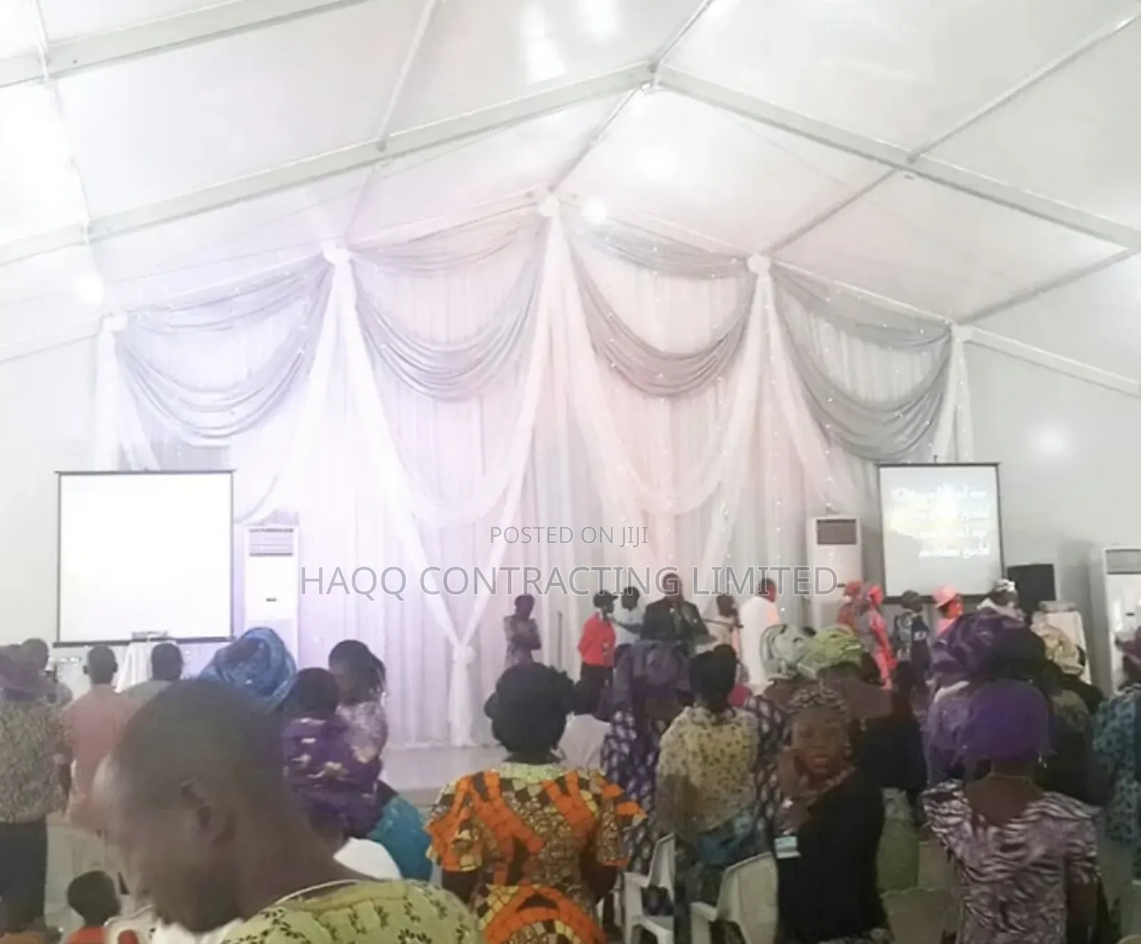 Heavy Duty Marquee Tent Construction,300,500, 1000 Saeters
