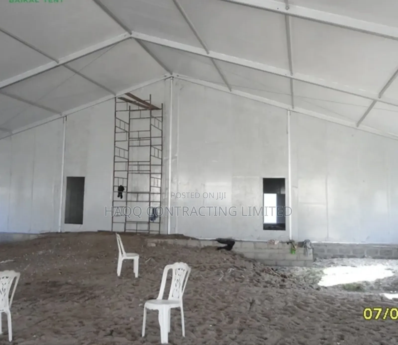 Heavy Duty Marquee Tent Construction,300,500, 1000 Saeters