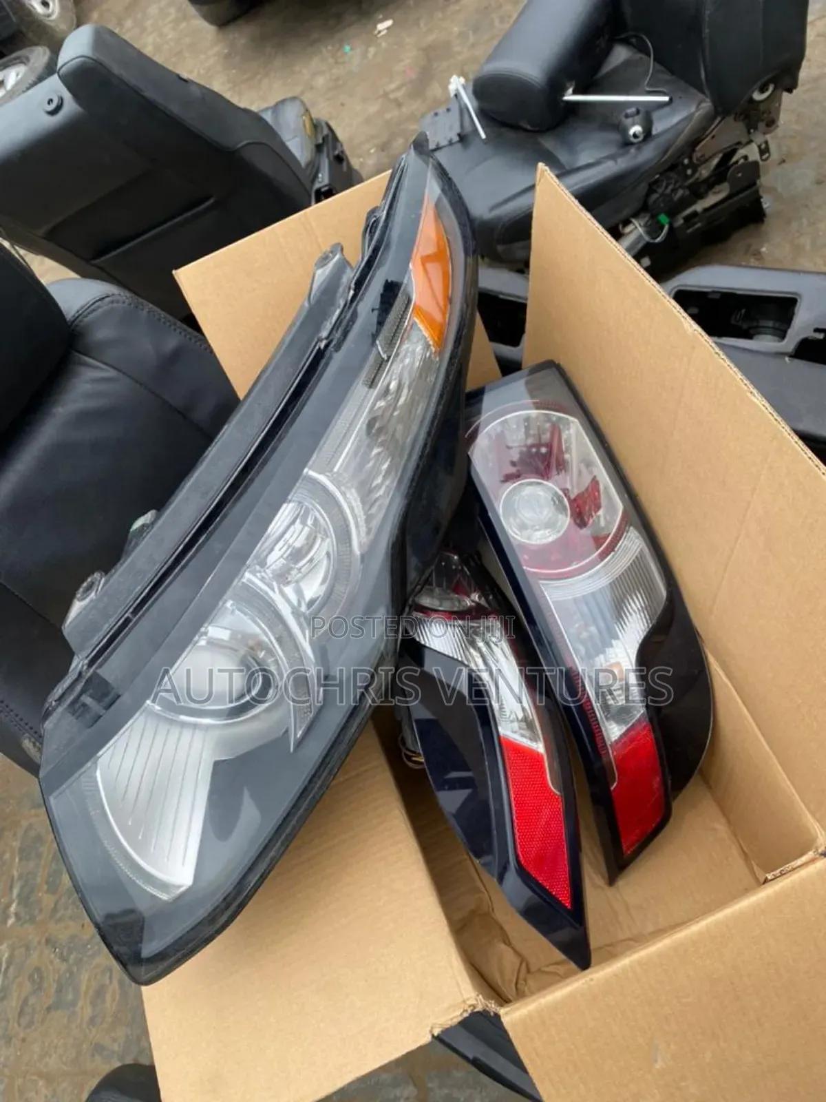Headlamp Range Rover Evoque