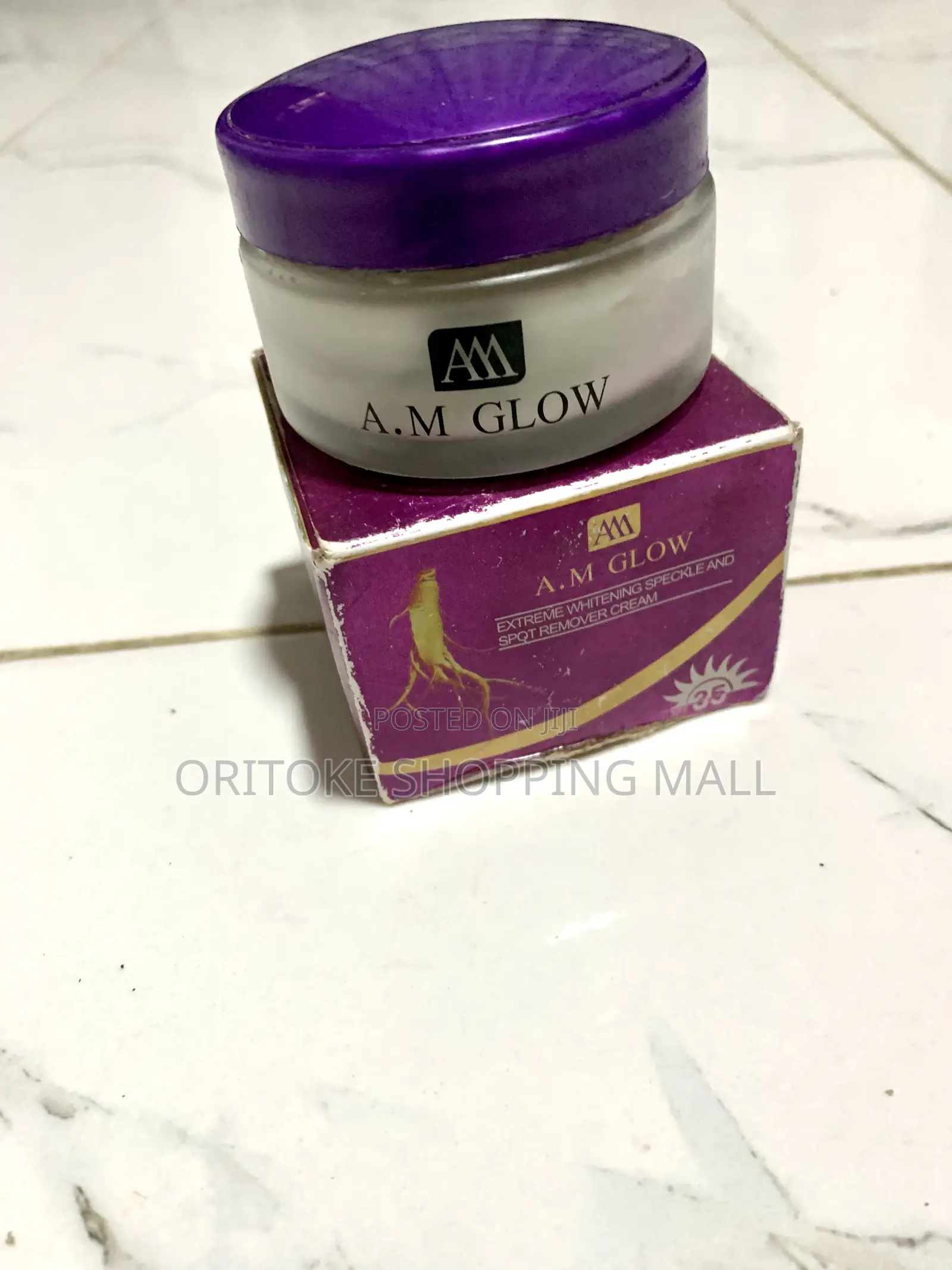 AM Glow Extreme Whiten Speckle and Spot Remover Cream (50g)
