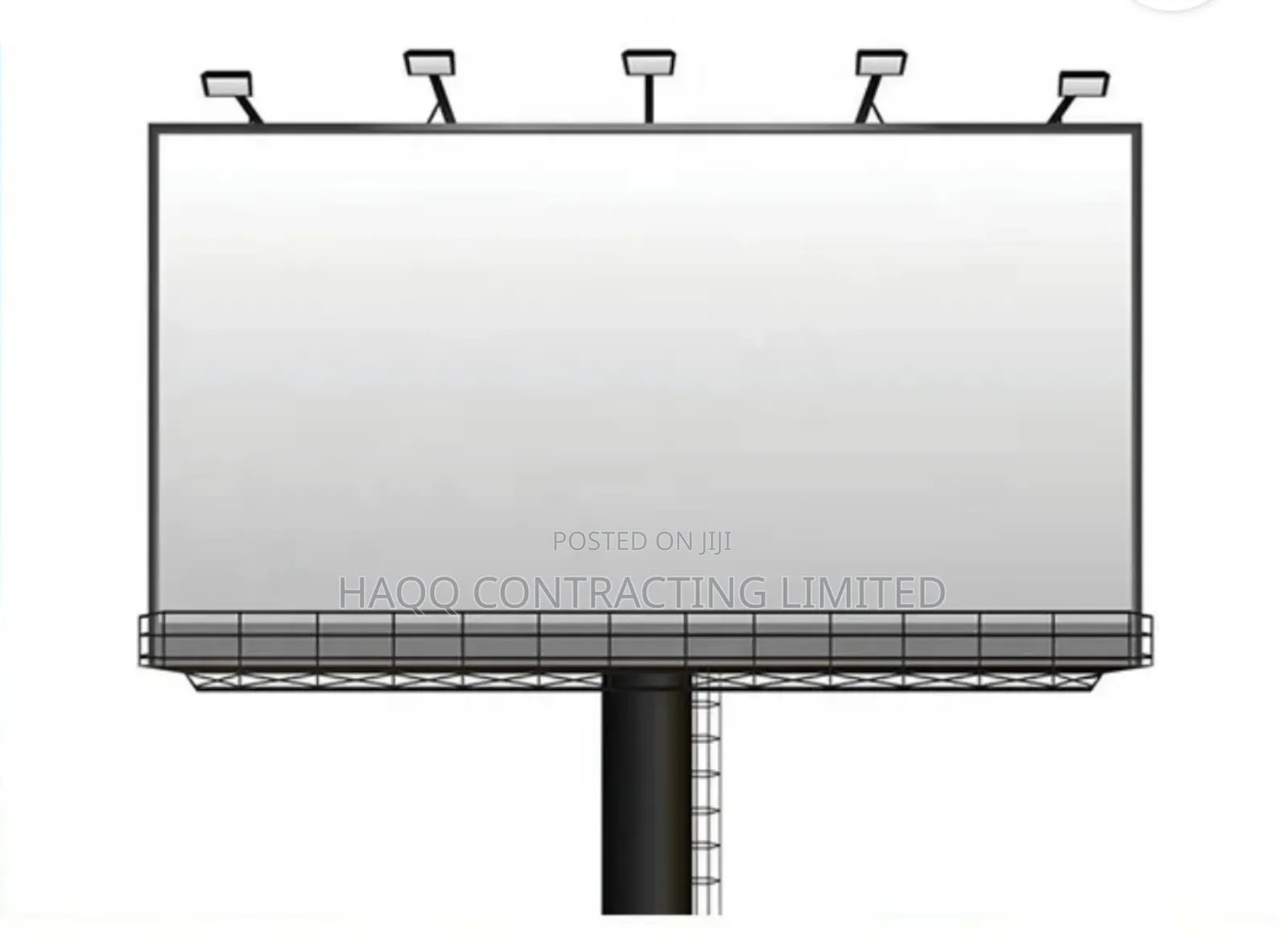 Outdoor Advertising Steel Structure Billboard Construction