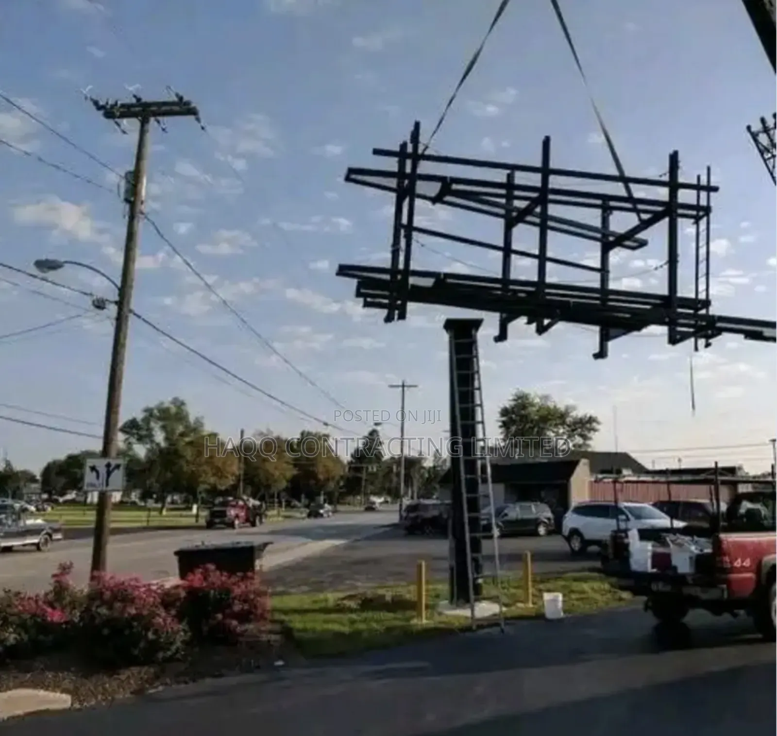 Billboard Fabrication, Steel Works