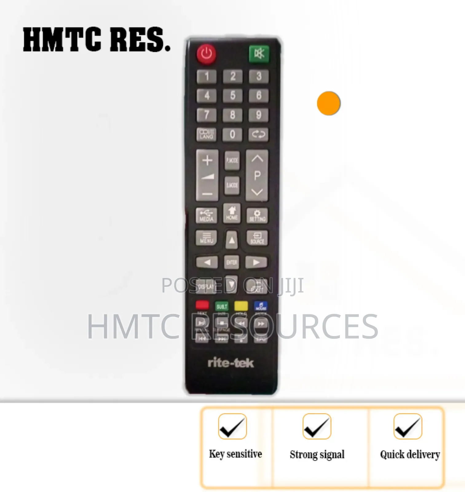 Rite-Tek Led/HDTV/Smart Television Remote Control