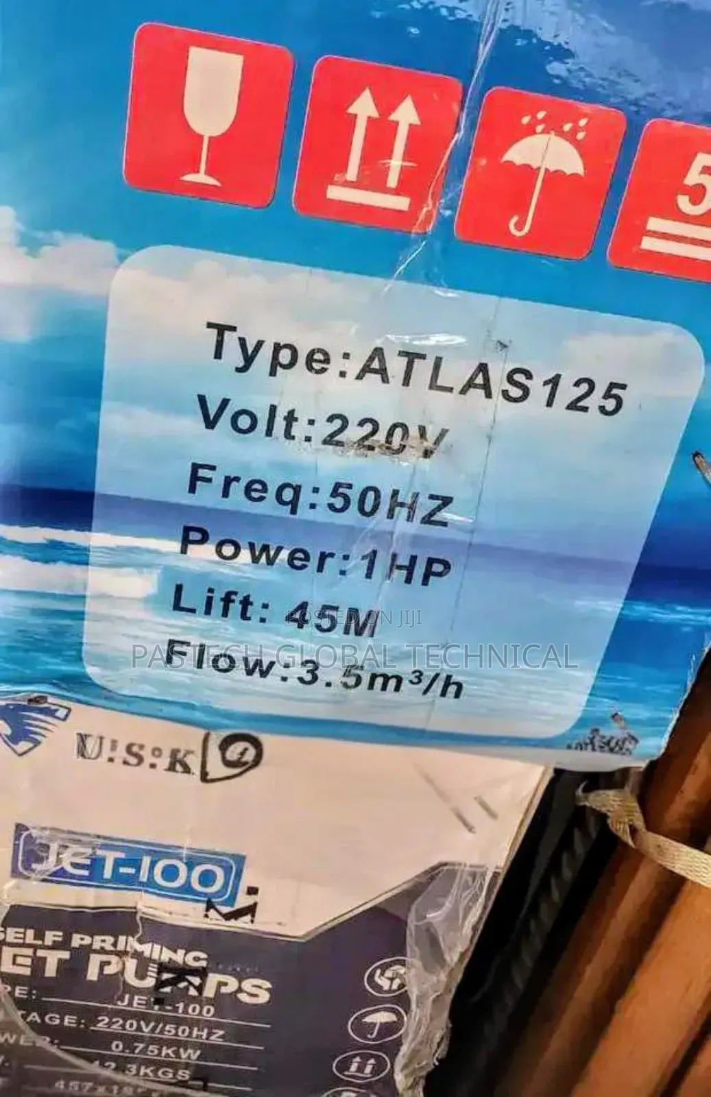 1HP Atlas Surface Water Pump