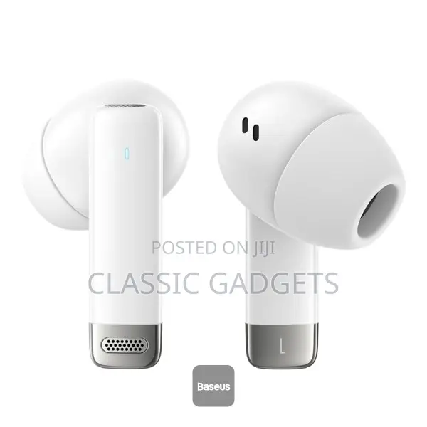 Baseus E9 True Wireless Earphones Bowie —White