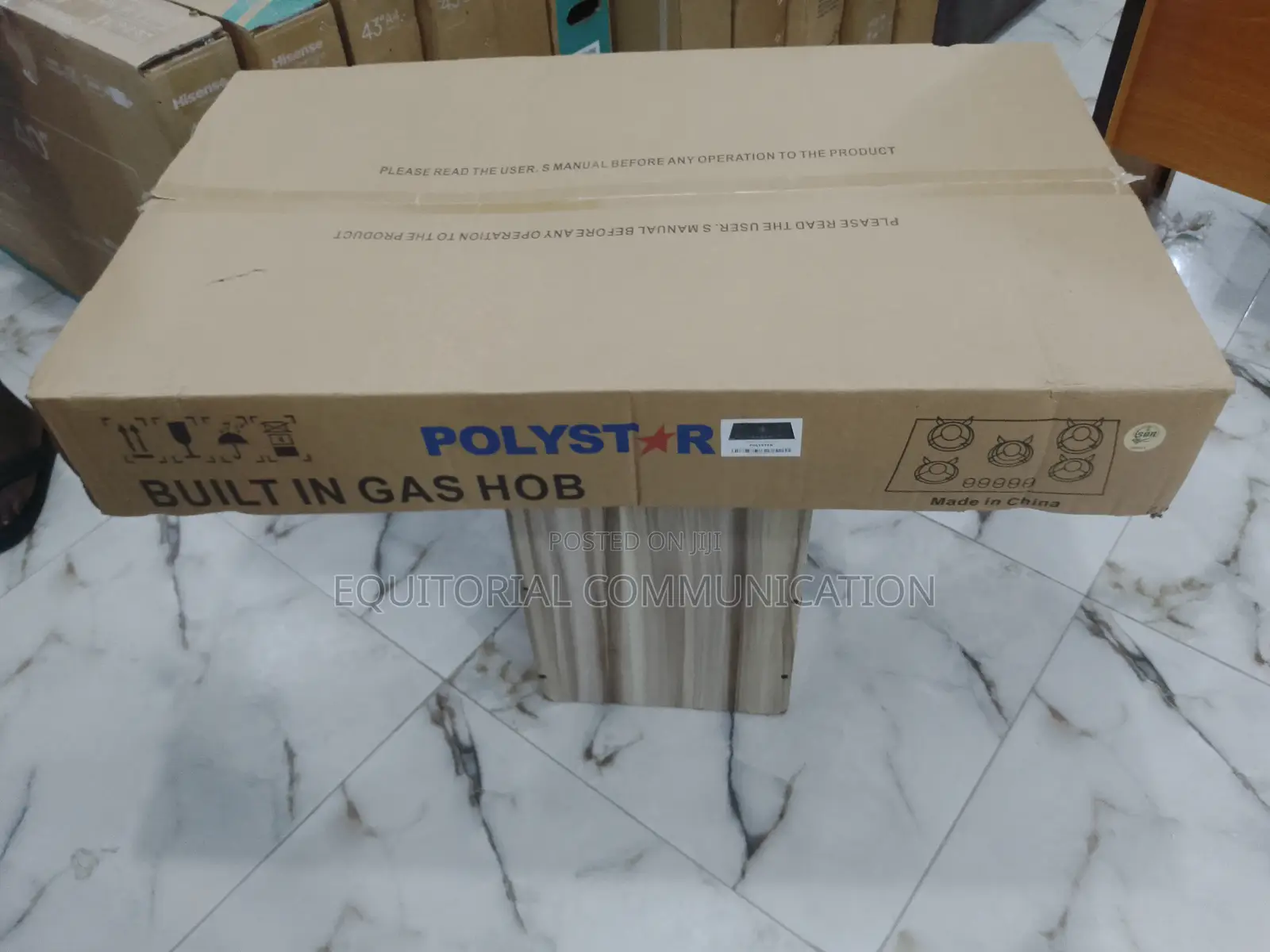 Polystar 5 Burner Inbuilt Gas Cooker| PV-BA8705AGPS