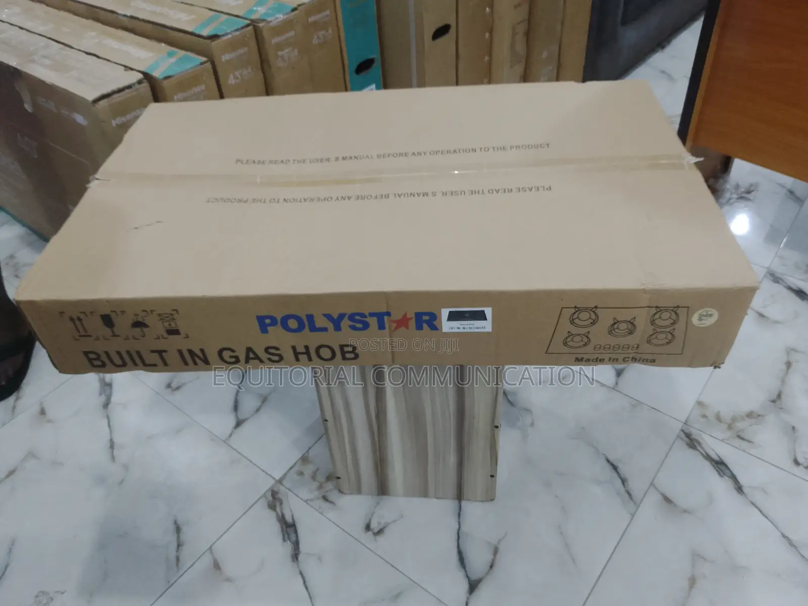 Polystar 7mm 5 Gas Burner Tempered Gas Hub