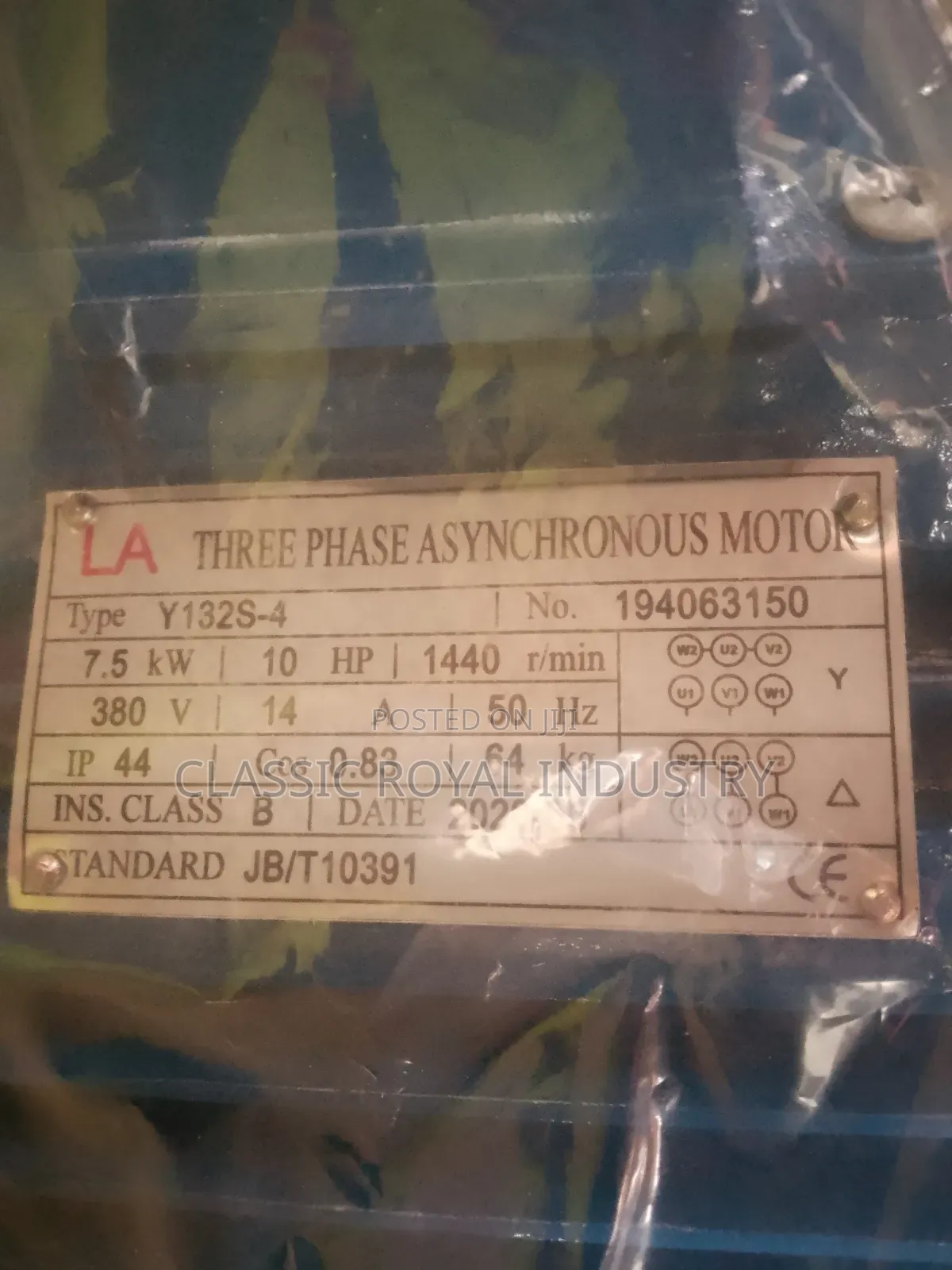 Original Brand New 7.5 Kw Electric Motor