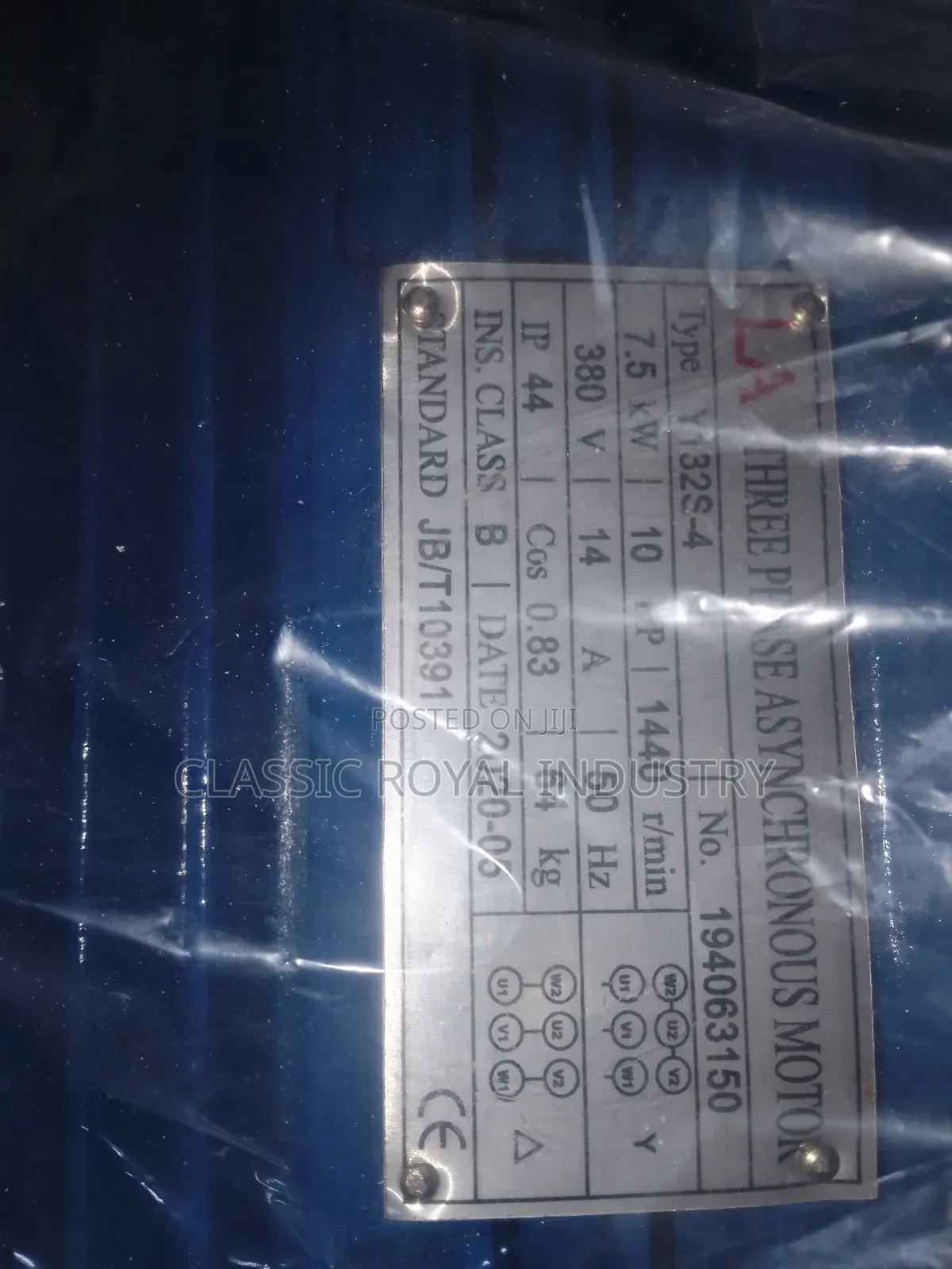 Original Brand New 7.5 Kw Electric Motor