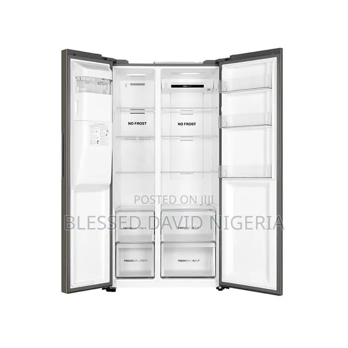 Haier Thermocool HSR-3918FIMP Side by Side Refrigerator (UK)