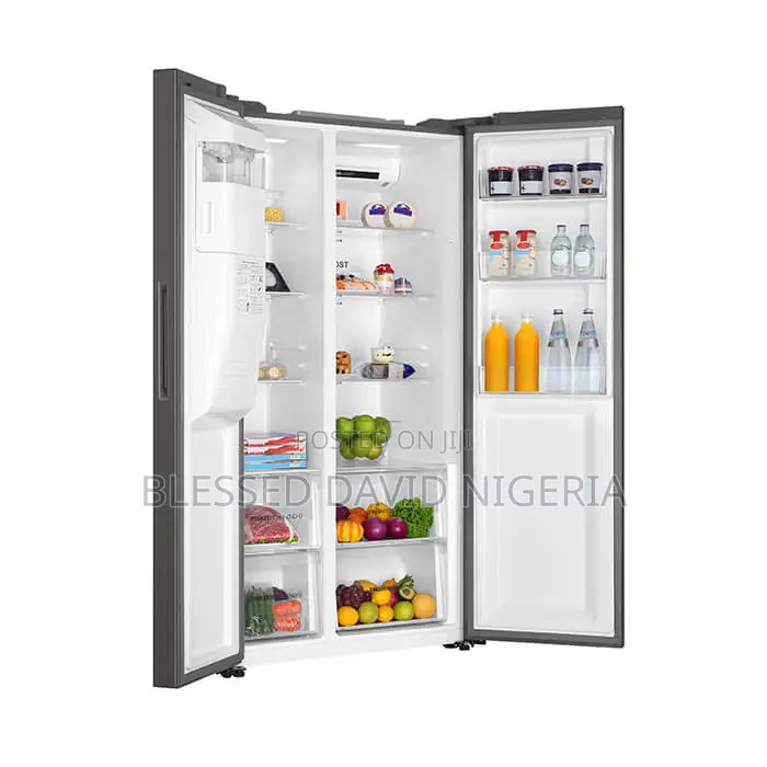 Haier Thermocool HSR-3918FIMP Side by Side Refrigerator (UK)