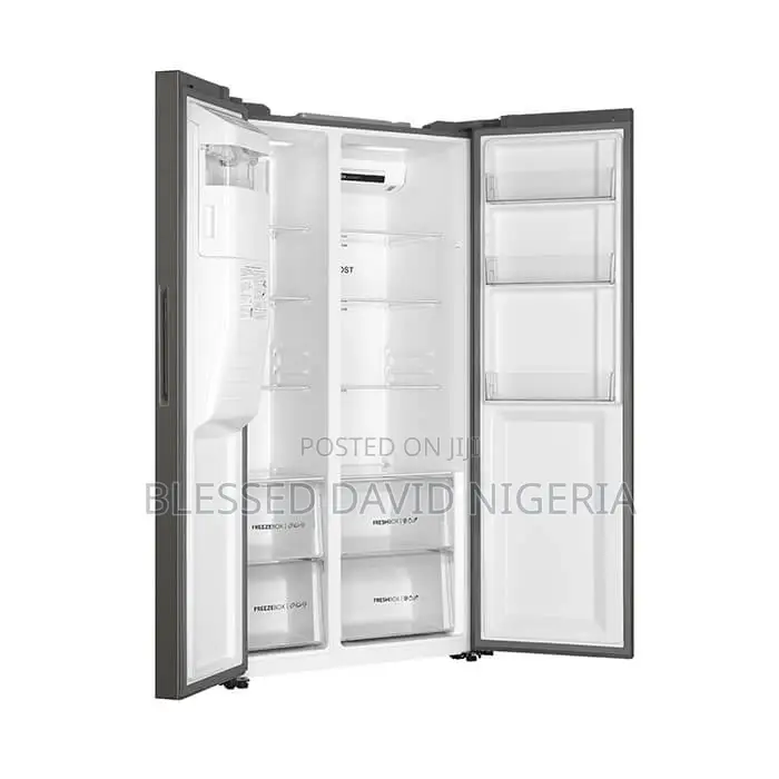 Haier Thermocool HSR-3918FIMP Side by Side Refrigerator (UK)