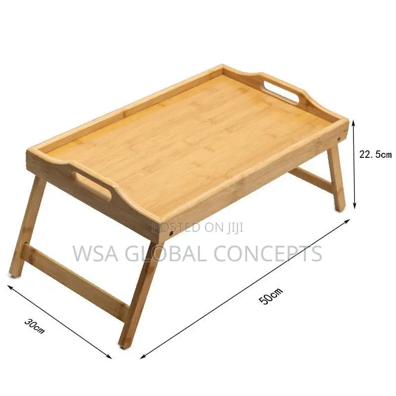 Wooden Bamboo Tray Table